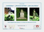 Josefsstatue / Ehrenmal mit Pieta / Herz-Jesu-Statue